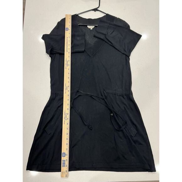 Max Mara Dress Black Size Large Made In Italy - Picture 5 of 6